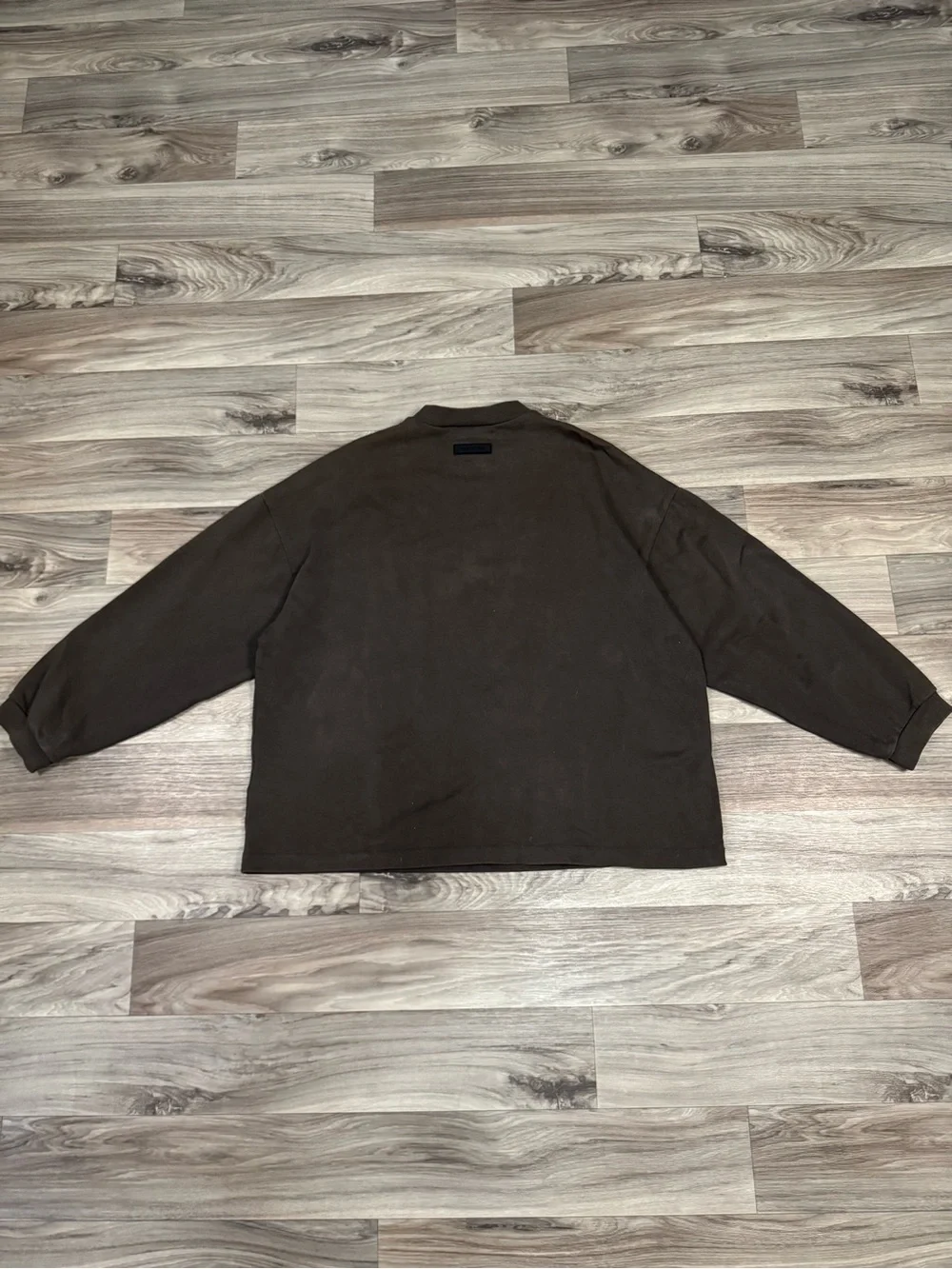 Fear of God Essentials Heavyweight Cotton Crewneck Long Sleeve Size Small